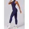 Гладкий комбінізон Leggings Body Crop T-shirt model 52 (Navy) Гладкий комбінізон Leggings Body Crop T-shirt model 52 (Navy)